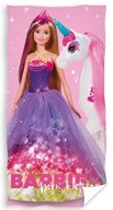 BARBIE plážová osuška s jednorožcom, bavlna, 70X140 BARBIE plážová osuška s jednorožcom, bavlna, 70X140