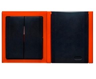 Polmark Bravo Set Dvojitý konektor + zásuvka IP54 Polmark Bravo Set Dvojitý konektor + zásuvka IP54