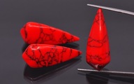 Koralový cencúľ 25,5x10 mm Koralový cencúľ 25,5x10 mm