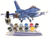 Leštidlo F-16CJ-52+ Jastrząb/Hawk 1:72 + farby 2 štetce lepidlo Leštidlo F-16CJ-52+ Jastrząb/Hawk 1:72 + farby 2 štetce lepidlo