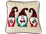 Vianočná obliečka na vankúš 40x40 cm Gnomes, béžová Vianočná obliečka na vankúš 40x40 cm Gnomes, béžová