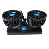 12V ventilátor do auta s dvoma hlavami 12V ventilátor do auta s dvoma hlavami