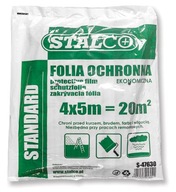 Maliarska fólia 4x5m tenká S-47620 Stalco