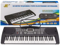 Klávesnica Organ 61 kláves napájací zdroj MK-2089 Meike