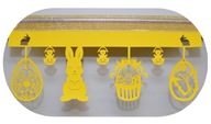 Záves Jealousy lambrequin EASTER GLAMUR 90x40 Záves Jealousy lambrequin EASTER GLAMUR 90x40