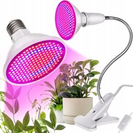 Stojacia lampa pre rast rastlín 9,5 W 200 LED panel Výkonný Stojacia lampa pre rast rastlín 9,5 W 200 LED panel Výkonný