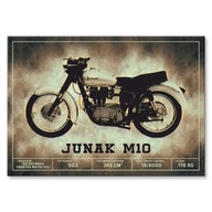PLECHOVÝ DARČEK GRAFIKA MOTORKA JUNAK PLECHOVÝ DARČEK GRAFIKA MOTORKA JUNAK