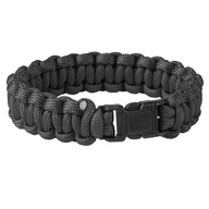 HELIKON Survival Paracord náramok čierny HELIKON Survival Paracord náramok čierny