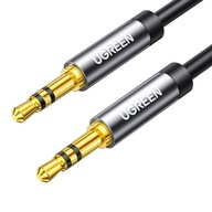 Ugreen kábel AUX audio kábel mini jack 3,5mm 1m čierny AV119
