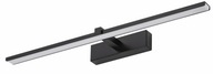 Led kúpeľňové nástenné svietidlo 8W nad zrkadlo, čierne, 40cm Led kúpeľňové nástenné svietidlo 8W nad zrkadlo, čierne, 40cm