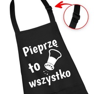UNISEX nastaviteľná kuchynská zástera Fuck it... UNISEX nastaviteľná kuchynská zástera Fuck it...