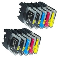 Atramenty pre Brother LC-980 DCP-165C DCP-145C DCP-195C