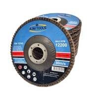 Lamelový kotúč 125 GR 80 klapkový AJM Náradie 10 ks Lamelový kotúč 125 GR 80 klapkový AJM Náradie 10 ks