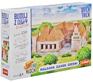 TREFL Stavať z tehál Cestovanie Malbork Zamek Średni TREFL Stavať z tehál Cestovanie Malbork Zamek Średni