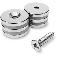 NEODYMOVÝ PRSTEŇ MAGNET fi 20x3 mm okrúhly, otvor na skrutku, 6 ks. NEODYMOVÝ PRSTEŇ MAGNET fi 20x3 mm okrúhly, otvor na skrutku, 6 ks.