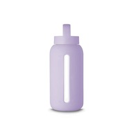 Sklenená fľaša na vodu/nálev MUUKI PASTEL LILAC 720 ml