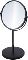 Obojstranné make-up zrkadlo stojace čierne 3xpow Obojstranné make-up zrkadlo stojace čierne 3xpow
