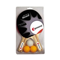 SPONETA Record stolný tenis pingpongový set 2 rakiet 3 loptičiek SPONETA Record stolný tenis pingpongový set 2 rakiet 3 loptičiek