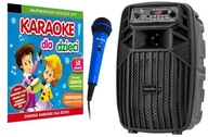 Bluetooth REPRODUKTOR + mikrofón + POLSKÝ Karaoke set