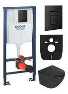 GROHE SOLIDO WC MONTOVANÝ SET, ČIERNA MISA GROHE SOLIDO WC MONTOVANÝ SET, ČIERNA MISA