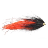 Pike fly Hollow Deceiver Black & Red