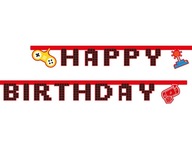 GIRLANDA BANNER GAME PARTY 230 CM GIRLANDA BANNER GAME PARTY 230 CM