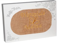 VYŠÍVANÝ UTERÁK PRE MAMIČKU 70x140 DARČEKOVÁ KRABIČKA VYŠÍVANÝ UTERÁK PRE MAMIČKU 70x140 DARČEKOVÁ KRABIČKA