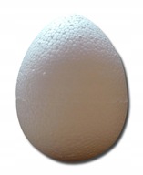 vajíčko, polystyrénové vajíčka 3,5 x 2,5 cm