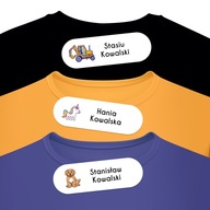 58x Nažehľovacie štítky Menné nálepky MENÁ 58x Nažehľovacie štítky Menné nálepky MENÁ