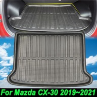 pre Mazda CX-30 CX30 2019 2020 2021 zadná rohož pre Mazda CX-30 CX30 2019 2020 2021 zadná rohož