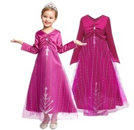 ŠATY ŠATY ELSA ELZA MAGIC NIGHT 116-122 CM ŠATY ŠATY ELSA ELZA MAGIC NIGHT 116-122 CM
