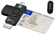 Čítačka kariet vodiča Micro USB pre SOFTVÉR telefónu