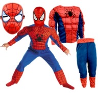 SPIDERMAN MUSCLE SUIT Svalová maska 116-122 SPIDERMAN MUSCLE SUIT Svalová maska 116-122