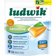 LUDWIK SENSITIVE UMÝVACIE KAPSULY 2V1 32KS