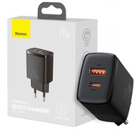 RÝCHLA NABÍJAČKA BASEUS USB/USB-C 20W 3A RÝCHLA NABÍJAČKA BASEUS USB/USB-C 20W 3A