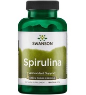 Spirulina 500 mg 180 tabliet Swanson Spirulina 500 mg 180 tabliet Swanson
