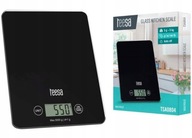 KUCHYŇSKÁ VÁHA ČIERNE SKLO 5kg / 1g LCD plochá KUCHYŇSKÁ VÁHA ČIERNE SKLO 5kg / 1g LCD plochá