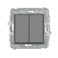 Konektor MINI Svietnik, matná sivá 27MWP-2
