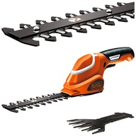 BLACK DECKER GSL700 Nabíjacie nožnice na živý plot na trávu 7V BLACK DECKER GSL700 Nabíjacie nožnice na živý plot na trávu 7V