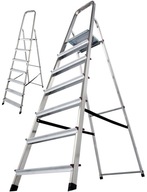 KRAUSE CORDA domáci hliníkový rebrík, 7 stupňov