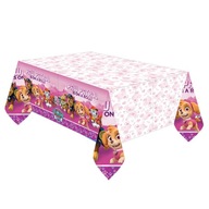 Ružový fóliový obrus Paw Patrol Skye&Everest Ružový fóliový obrus Paw Patrol Skye&Everest
