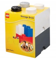 LEGO 40150003 Mix 4 Nádoby sivobiela čierna LEGO 40150003 Mix 4 Nádoby sivobiela čierna