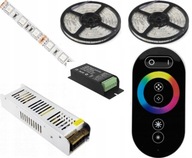 SADA 12m STRIP 720 LED RGB 5050 RF DOTYKOVÉ DIAĽKOVÉ OVLÁDANIE SADA 12m STRIP 720 LED RGB 5050 RF DOTYKOVÉ DIAĽKOVÉ OVLÁDANIE