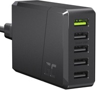 NÁSTENNÁ NABÍJAČKA GREEN CELL ChargeSource 5 5xUSB NÁSTENNÁ NABÍJAČKA GREEN CELL ChargeSource 5 5xUSB