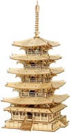 ROBOTIME Drevené 3D puzzle pagody ROBOTIME Drevené 3D puzzle pagody
