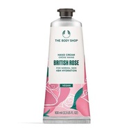 THE BODY SHOP BRITISH ROSE krém na ruky 100 ml THE BODY SHOP BRITISH ROSE krém na ruky 100 ml
