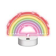 Neónové na LED podstavci RAINBOW multicolor NNE09 Neolia Neónové na LED podstavci RAINBOW multicolor NNE09 Neolia