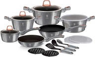 SET hrncov 18el sada indukčných plynových hrncov SET hrncov 18el sada indukčných plynových hrncov