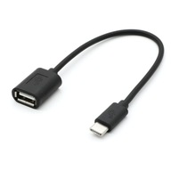 TB OTG USB AF kábel - USB C 15cm čierny