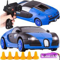 BUGATTI SET Diaľkovo ovládané auto 4x4 RC auto s DIAĽKOVÝM OVLÁDANÍM pre DRIFTY BUGATTI SET Diaľkovo ovládané auto 4x4 RC auto s DIAĽKOVÝM OVLÁDANÍM pre DRIFTY